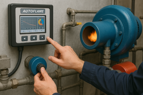 Vantagens dos sistemas de controle de chama Autoflame