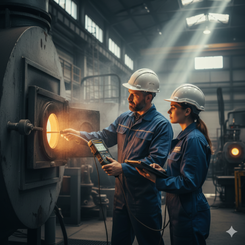 Como medir corretamente o excesso de ar em fornos e caldeiras?